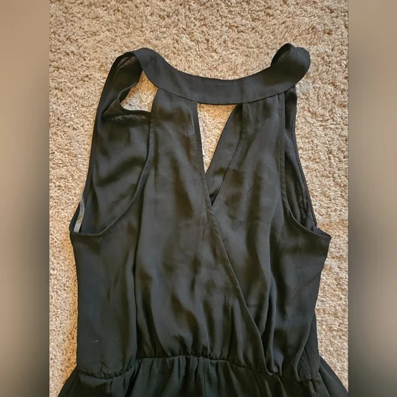 LUSH Kylie Skater Dress Black Size Large NWT - Picture 4 of 5